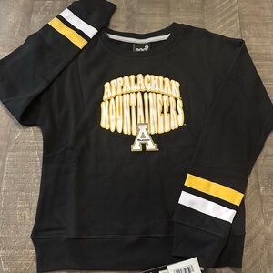 Appalachian Mountaineers Kids Black Sweatshirt